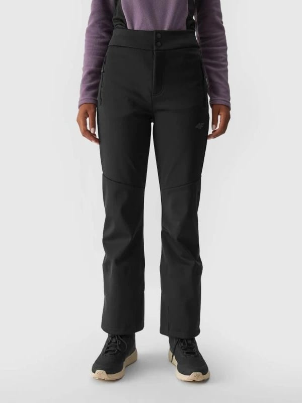 Pantallona ski për femra 4f, të zeza