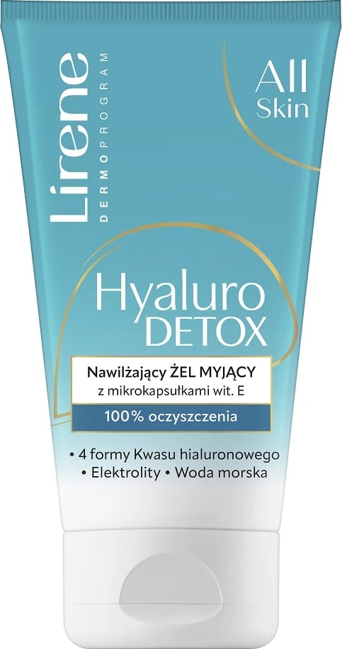 Xhel pastrues fytyre Lirene Hyaluro Detox për femra 150ml