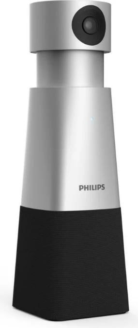 Kamerë konferencash Philips PSE0550/00 me mikrofon të integruar, 4K, Full HD, USB, e zezë/argjendtë Kamerë konferencash Philips PSE0550/00 me mikrofon të integruar, 4K, Full HD, USB, e zezë/argjendtë