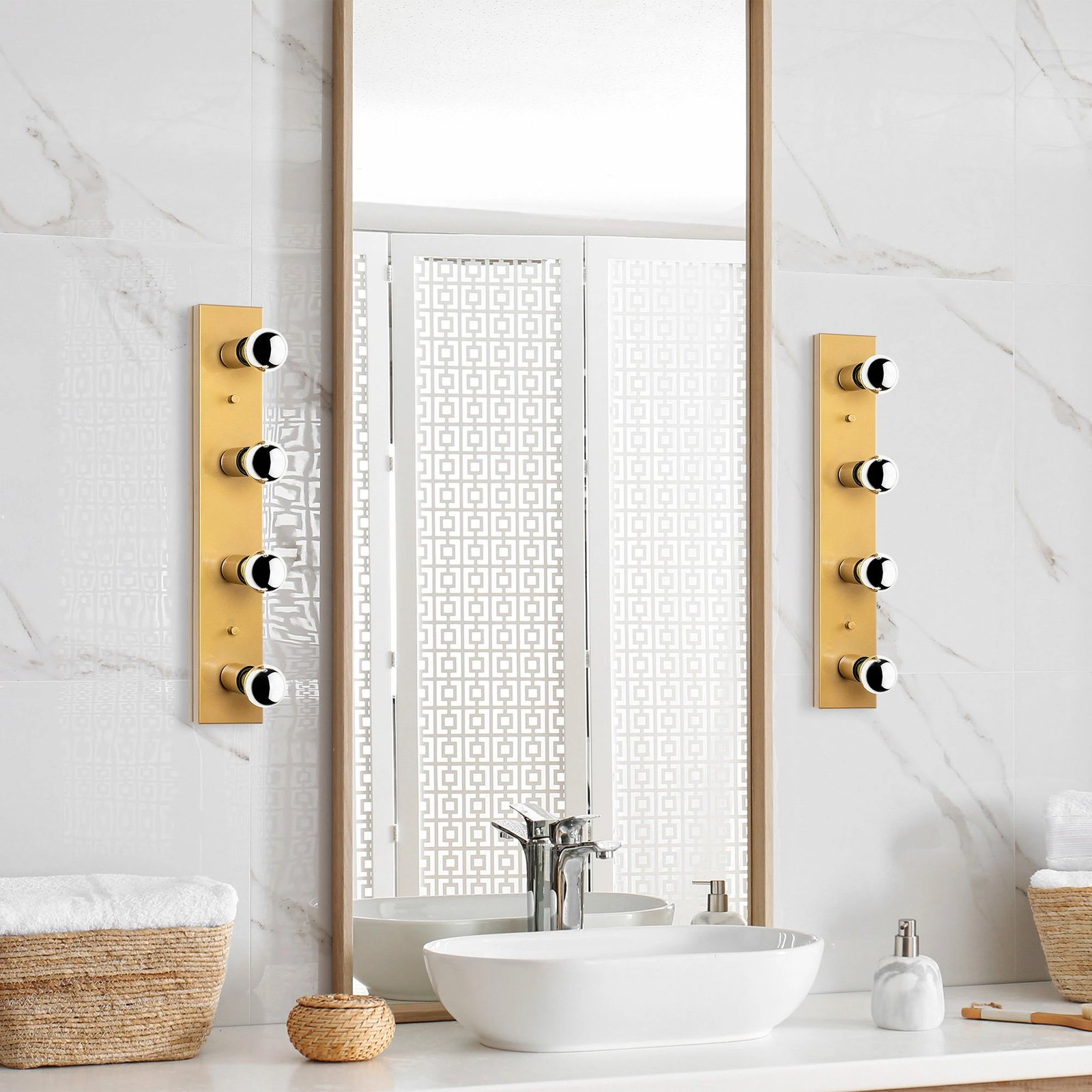 Llambë muri ngjyrë ari, Mirro - 12242