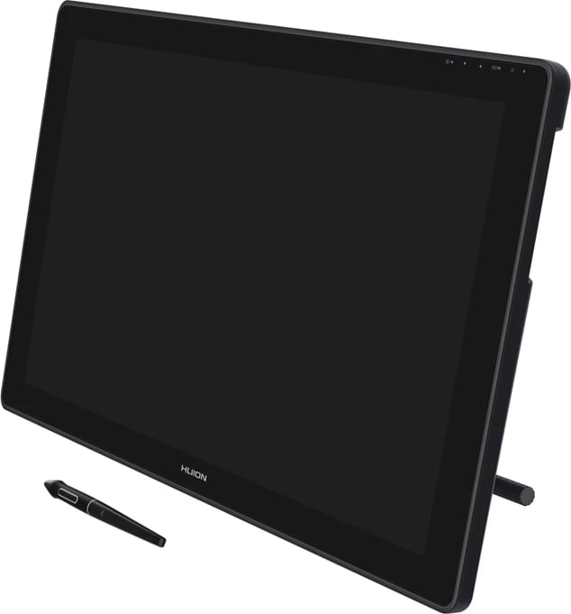 Tablet grafik Huion Kamvas 24 Plus GS2402, 23.8", QHD, stilolaps pa bateri, Gri e errët Tablet grafik Huion Kamvas 24 Plus GS2402, 23.8", QHD, stilolaps pa bateri, Gri e errët