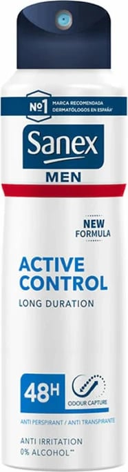 Deodorant spray për meshkuj Sanex Active Control 200ml