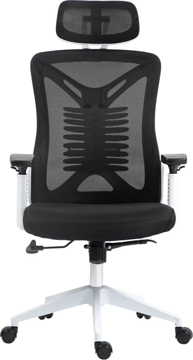 Karrige për zyre Andrew, e zezë/e bardhë