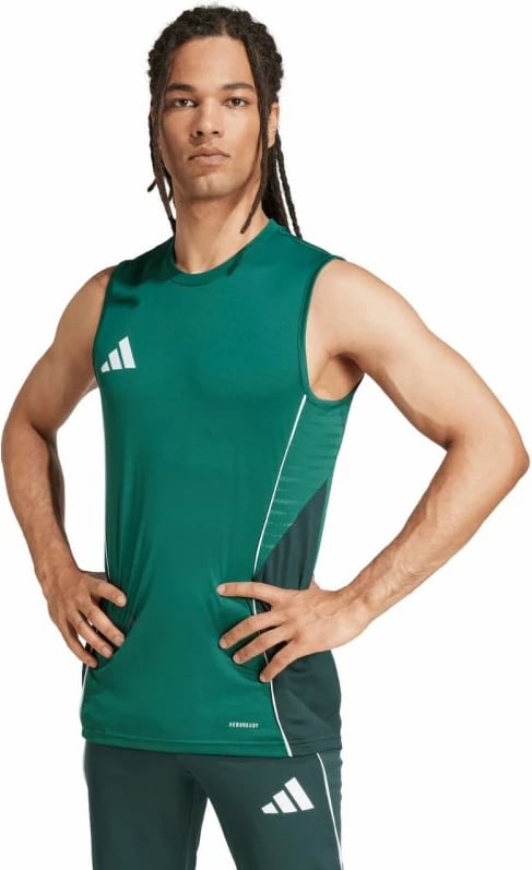 Fanellë pa mëngë për meshkuj adidas, e gjelbër