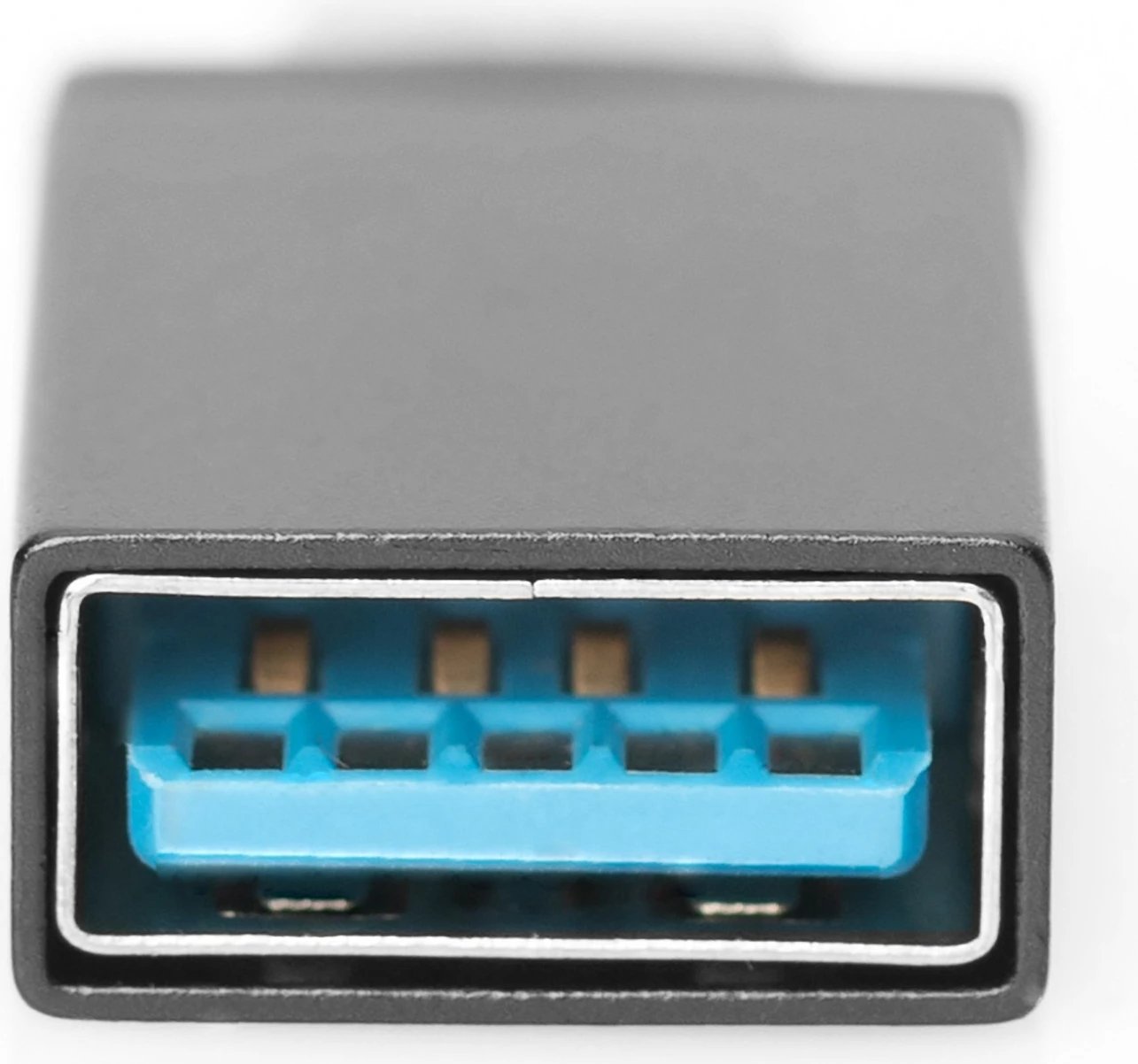 Adapter USB C në USB A Digitus, i zi