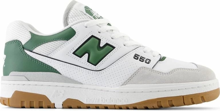 Atlete New Balance, të bardha dhe të gjelbra