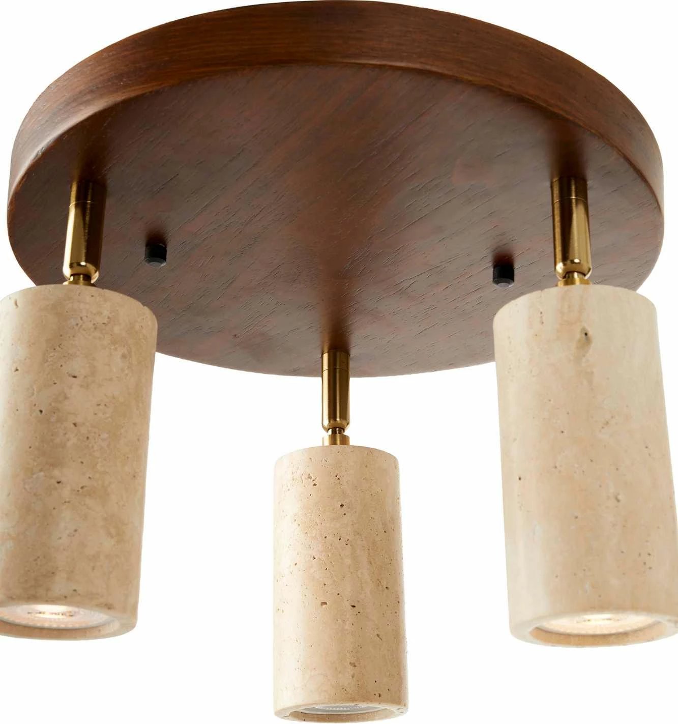 Llambë tavani prej druri, Opviq Nur C, ngjyrë bezhë dhe arre