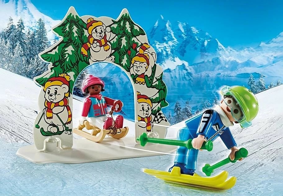 Set lodrash Playmobil My Life 71453 Ski World, 100 pjesë, për fëmijë