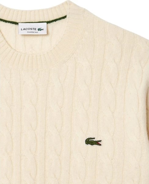 Xhemper Lacoste për meshkuj, beige
