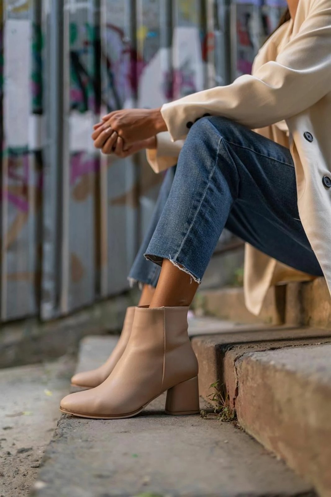 Çizme për femra, ngjyrë mink, Jumeon, MK1345021KR20-003