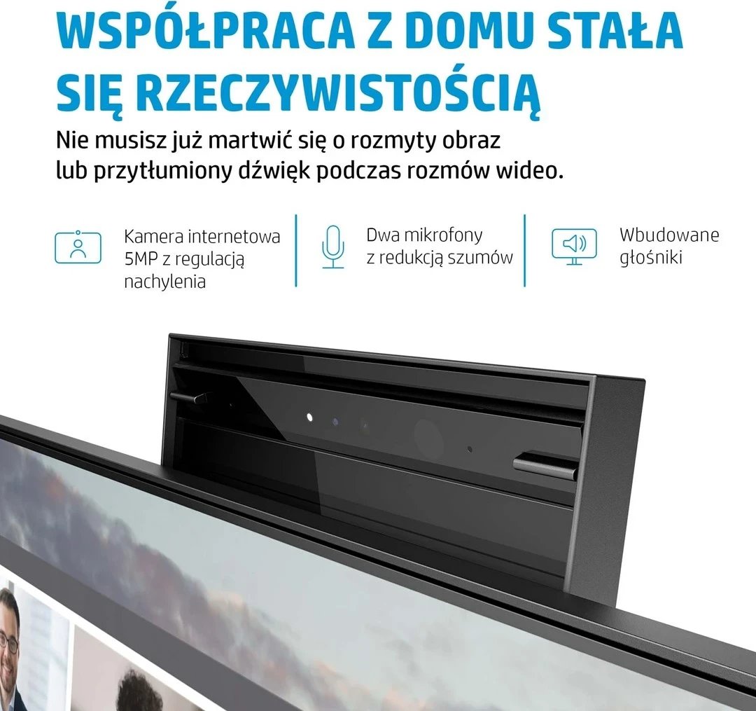 Monitor HP E24m G4 FHD USB-C për konferenca, 23.8", Argjendtë