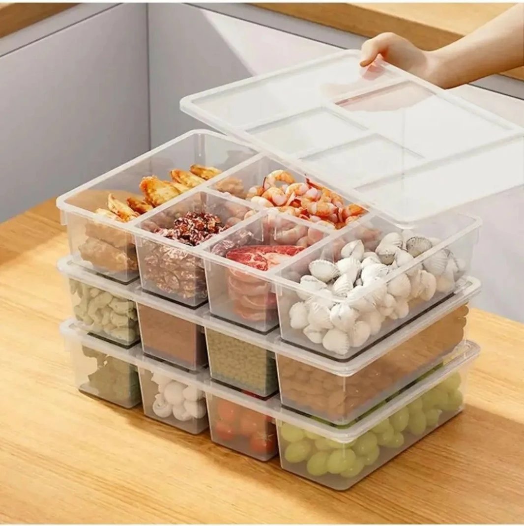 Kuti organizuese transparente Hermia, Byv, 24,3x38x7,5cm