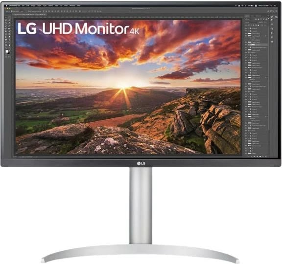 Monitor, LG, 27UP85NP-W, 27 inç 4K UHD, argjendtë