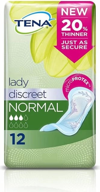 Peceta për urinim TENA Lady Normal Discreet unisex 12 copë
