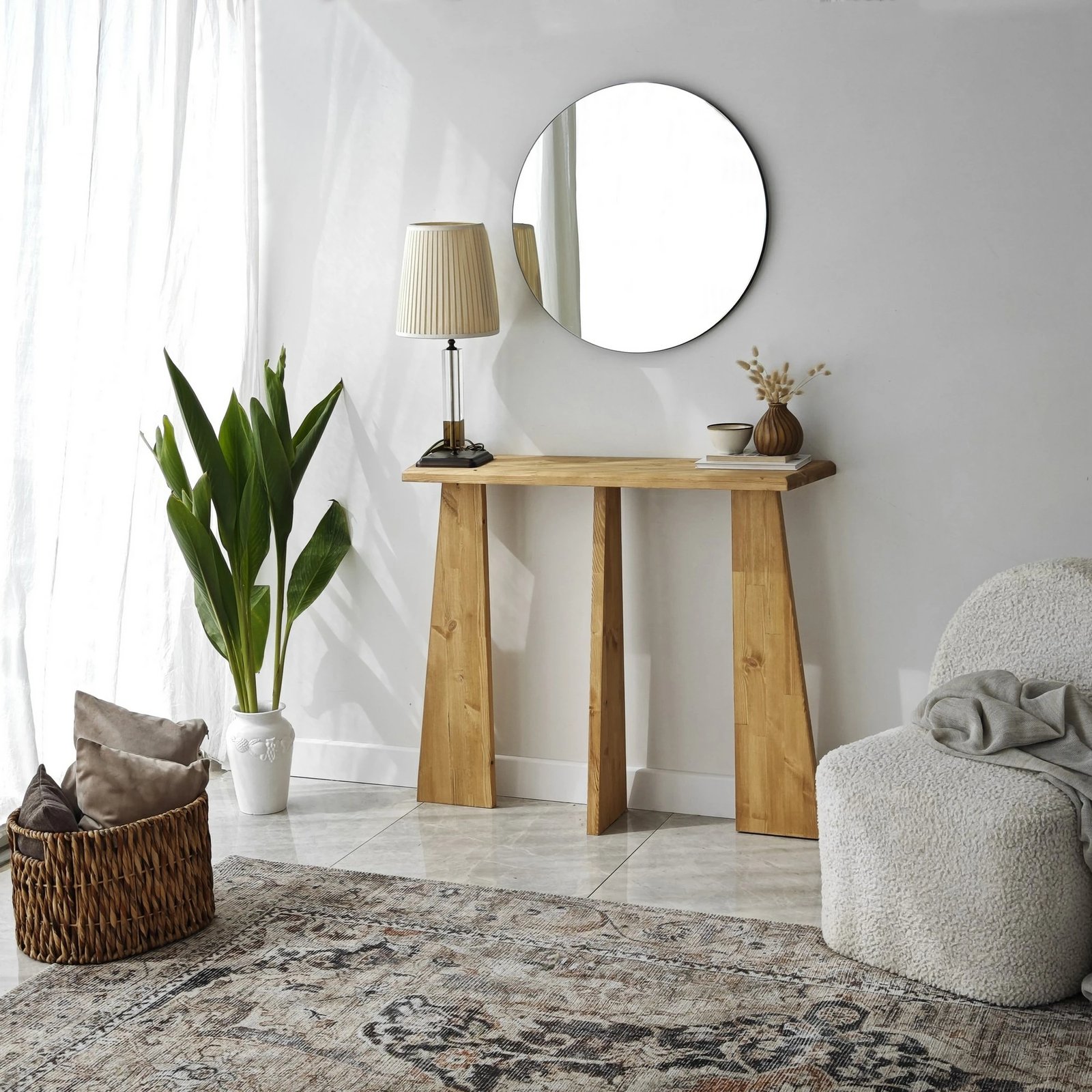 Komodë Hanah Home, Cleopatra, ngjyrë lisi