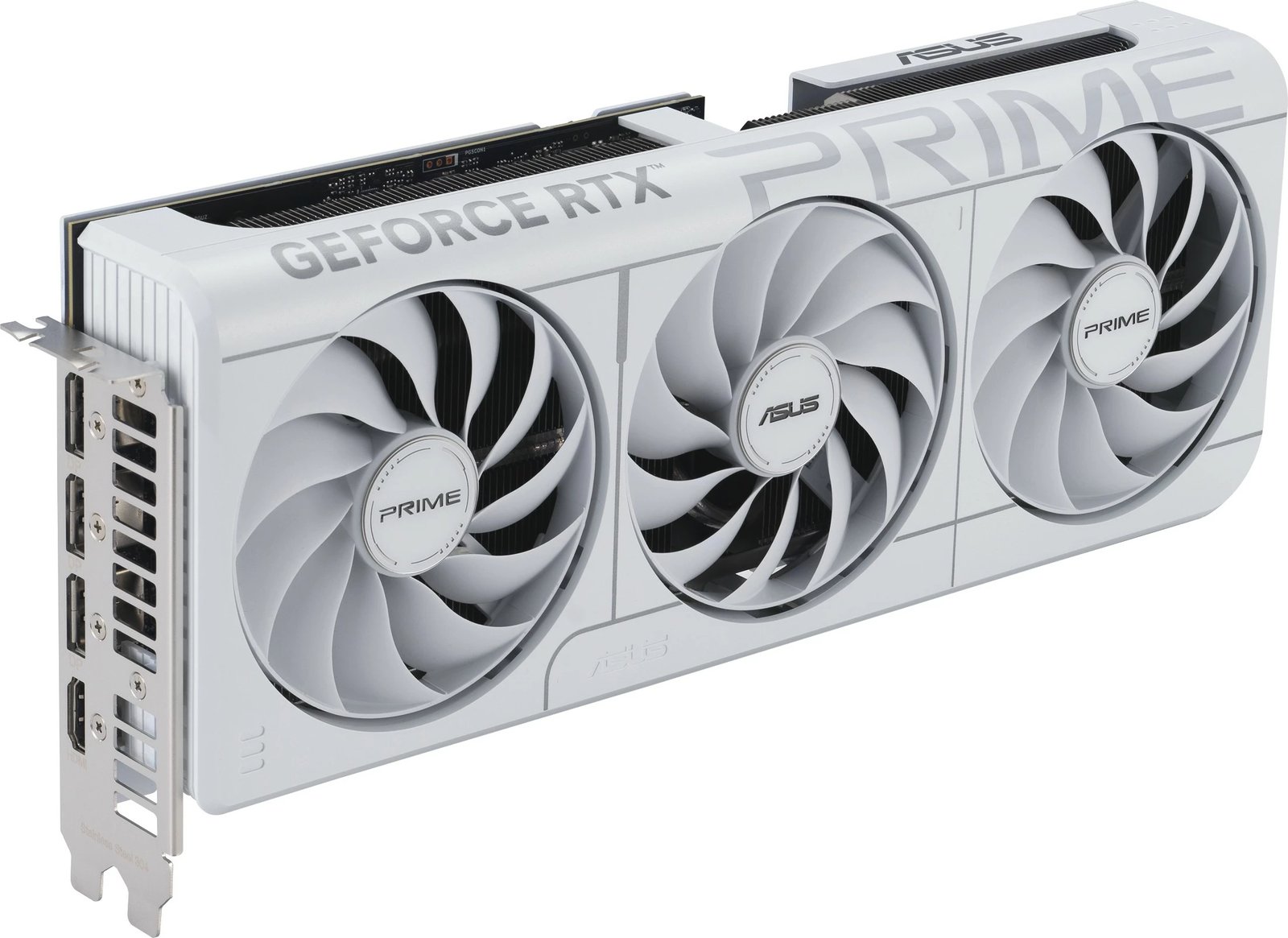 Kartelë grafike ASUS GeForce RTX 5070 Prime OC 12GB GDDR7 e bardhë