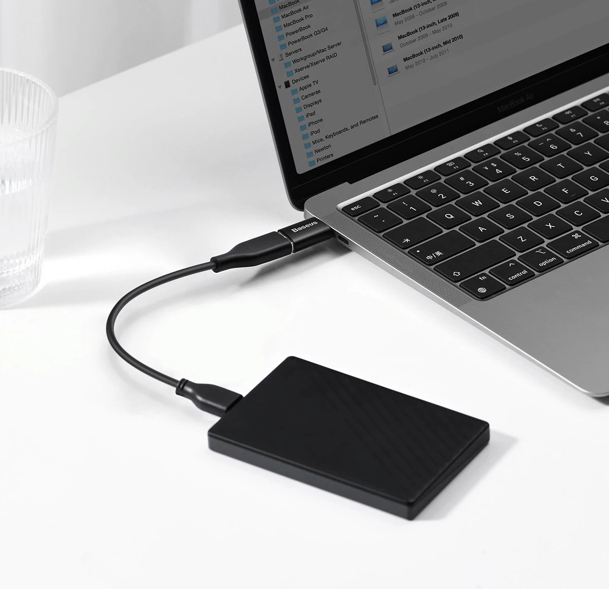 Adapter USB-C në USB-A Baseus Ingenuity Series, 10Gb/s, i zi Adapter USB-C në USB-A Baseus Ingenuity Series, 10Gb/s, i zi