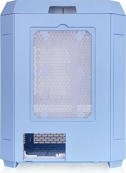 Kasë Thermaltake The Tower 600, Midi Tower, Hydrangea Blue, xham i temperuar, RGB