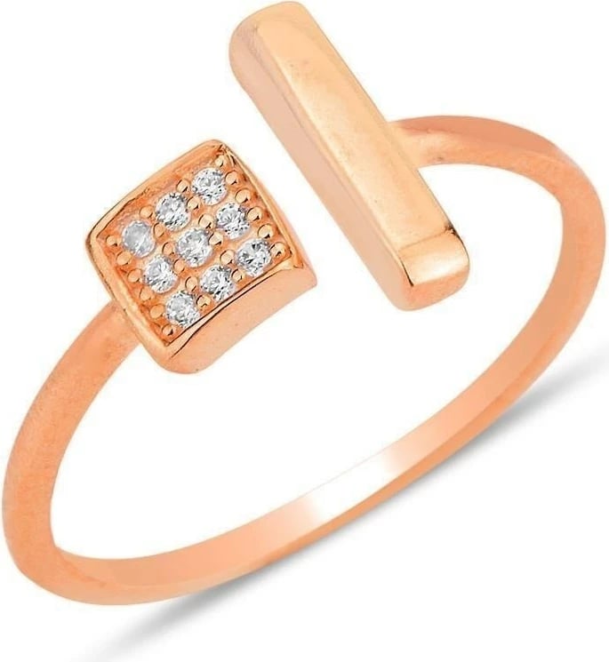 Unazë argjendi Jumeon, ngjyrë ari rozë, SGTL12223