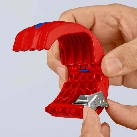 Prerës kabllosh Knipex BiX, plastikë/çelik inox, 5 cm, kuq Prerës kabllosh Knipex BiX, plastikë/çelik inox, 5 cm, kuq