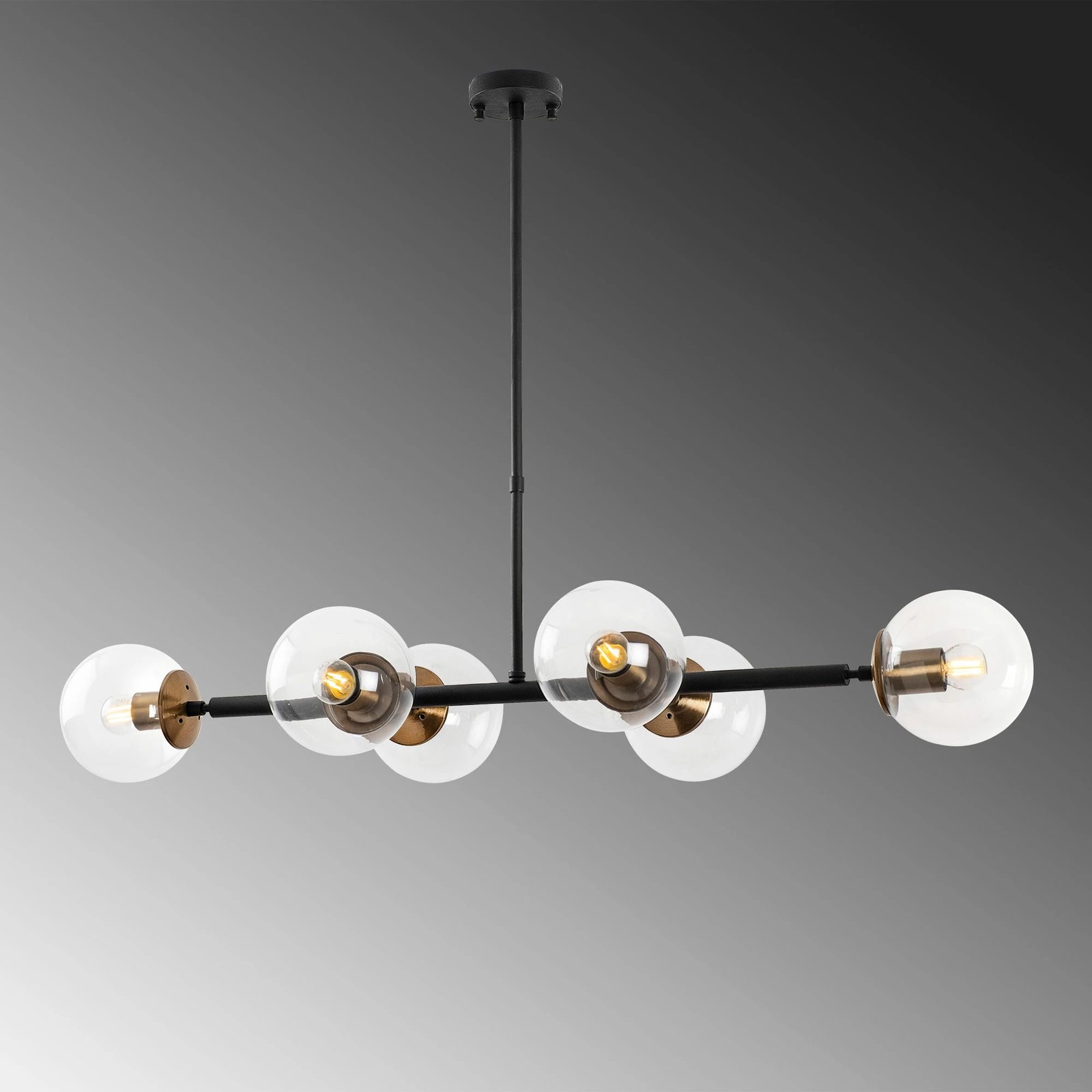 Llambadar Opviq, Fazli - 10495, ngjyrë e zezë, antike