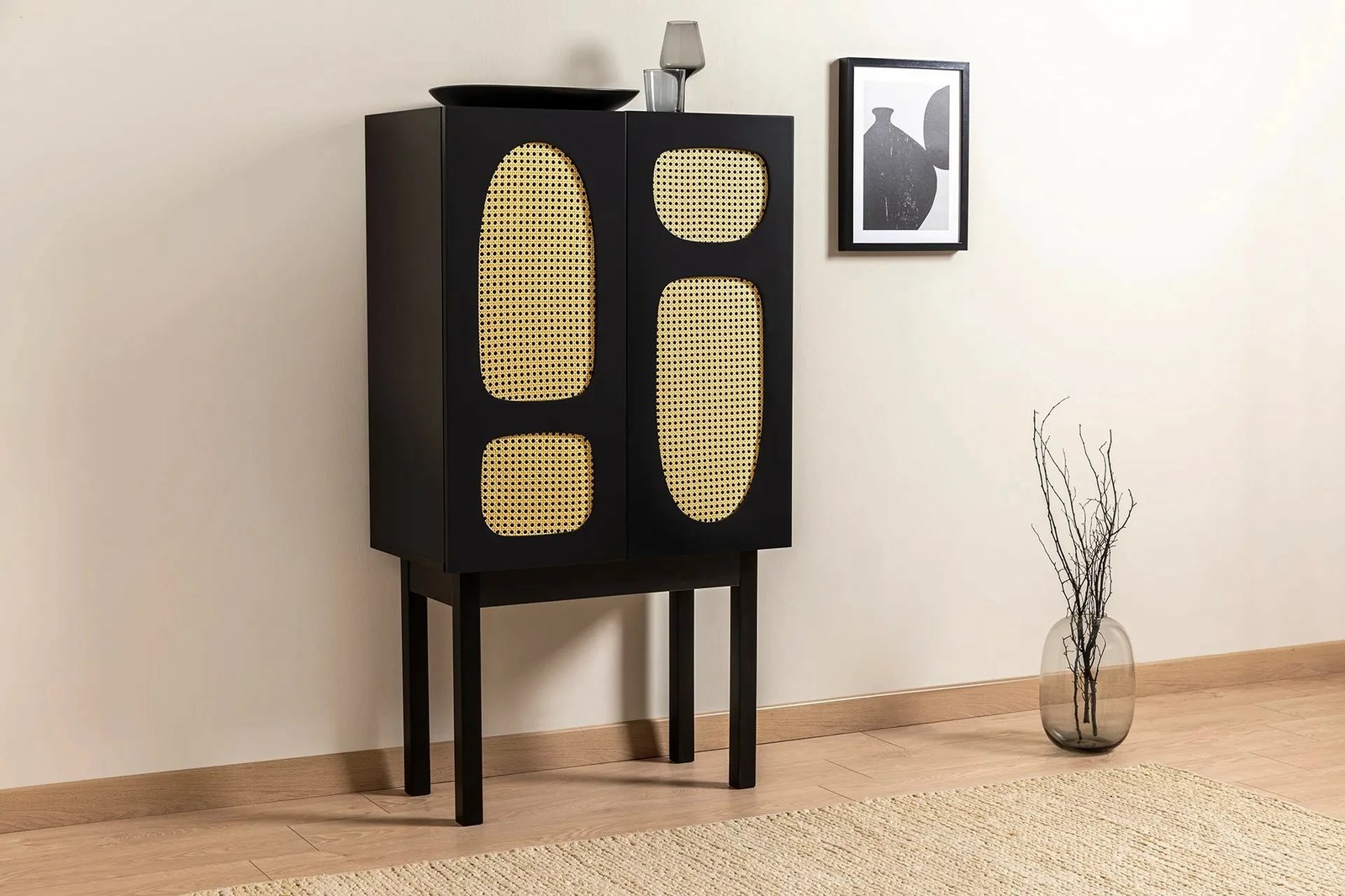 Konsol Simona 135, ngjyrë e zezë