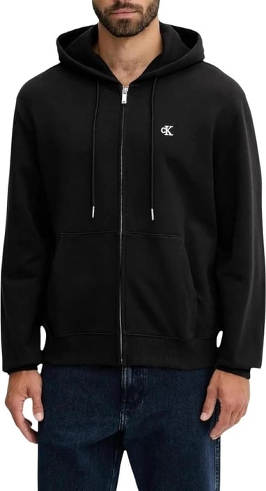 Duks për meshkuj Calvin Klein Jeans, i zi