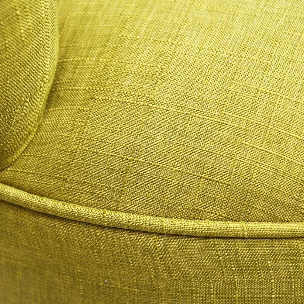 Karrige Wing Atelier del Sofa, ngjyrë jeshile kikiriku, Nice