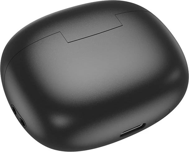 Kufje wireless HOCO EQ5, in-ear, Bluetooth 5.3, me kuti karikimi, e zezë