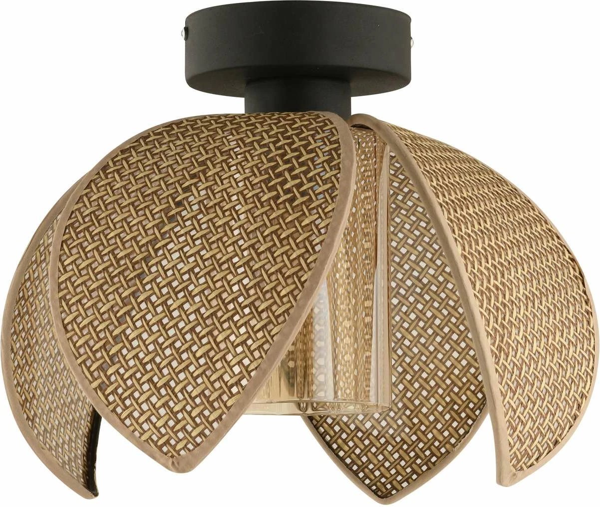 Llambë tavani Opviq, ngjyrë bezhë dhe e zezë, 64886