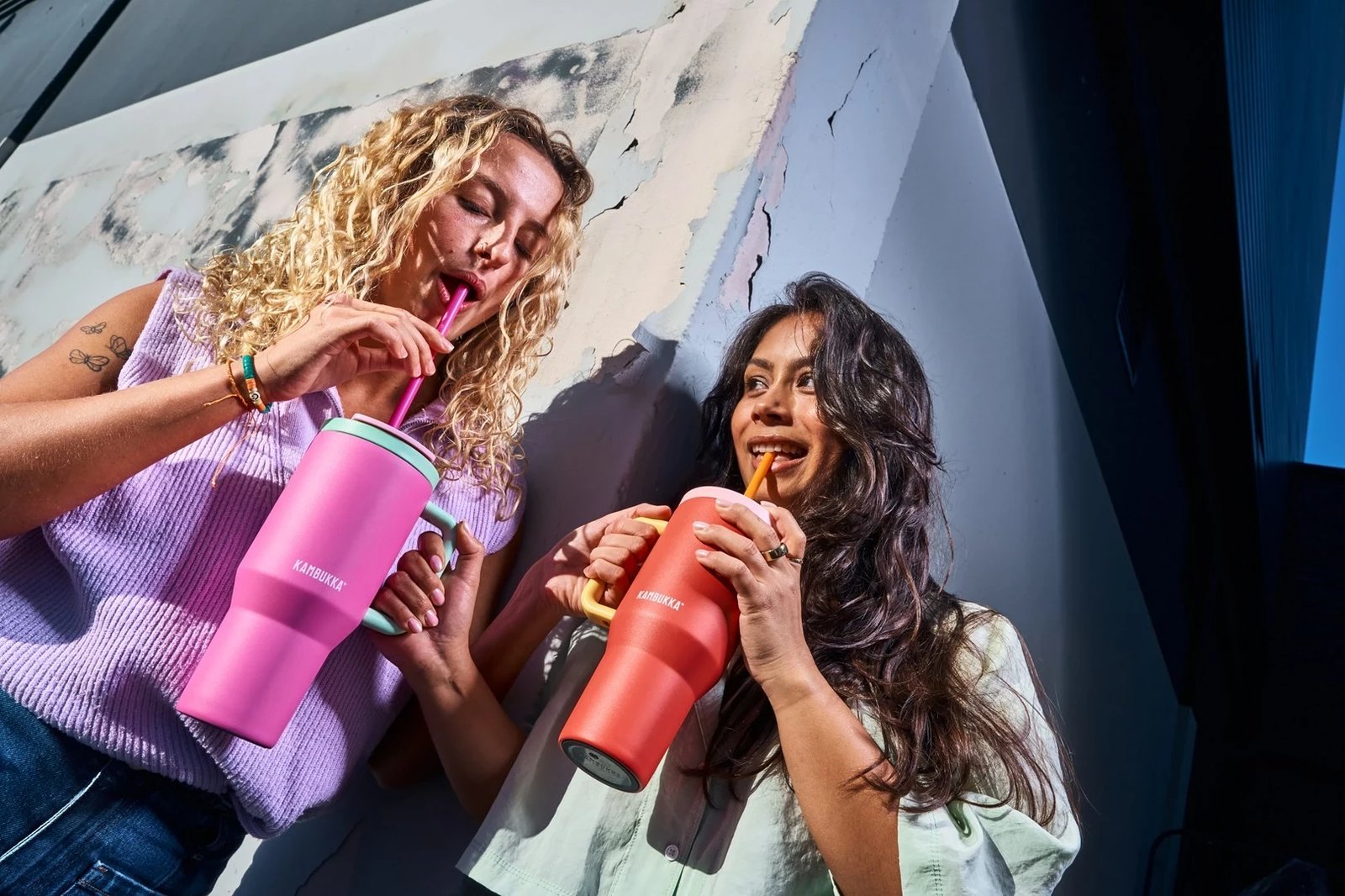 Termus Kambukka Rio Tumbler 950ml, Bubblegum Mint Termus Kambukka Rio Tumbler 950ml, Bubblegum Mint