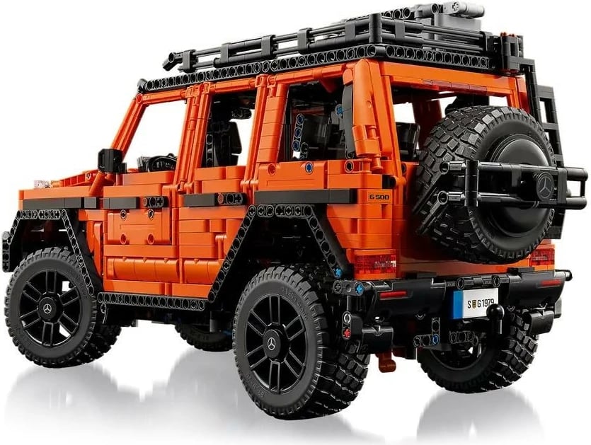 Set ndërtimi LEGO Technic Mercedes-Benz G 500, 42177, 2891 pjesë, portokalli