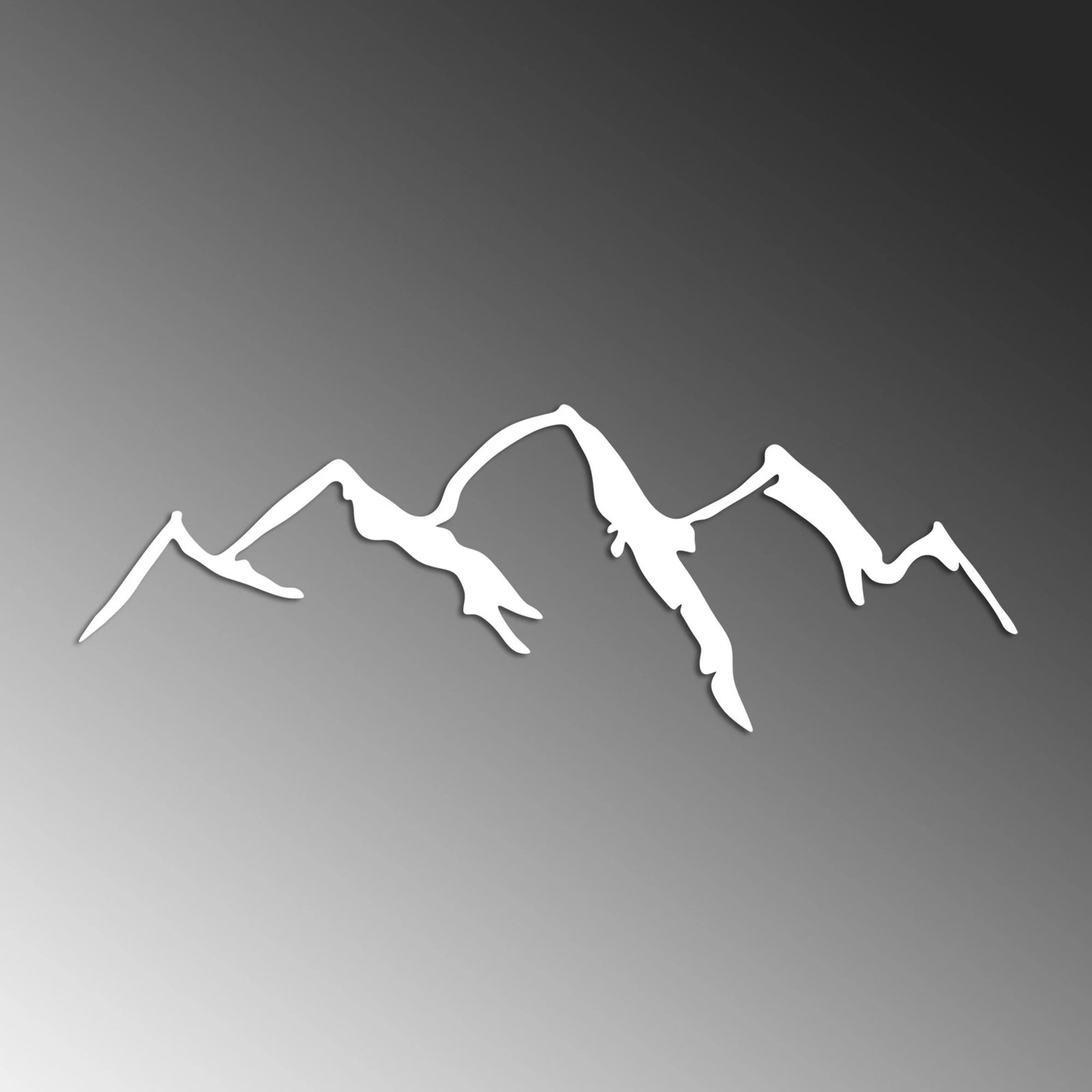 Aksesor dekorativ metalik për mur, Wallity, mal - 4