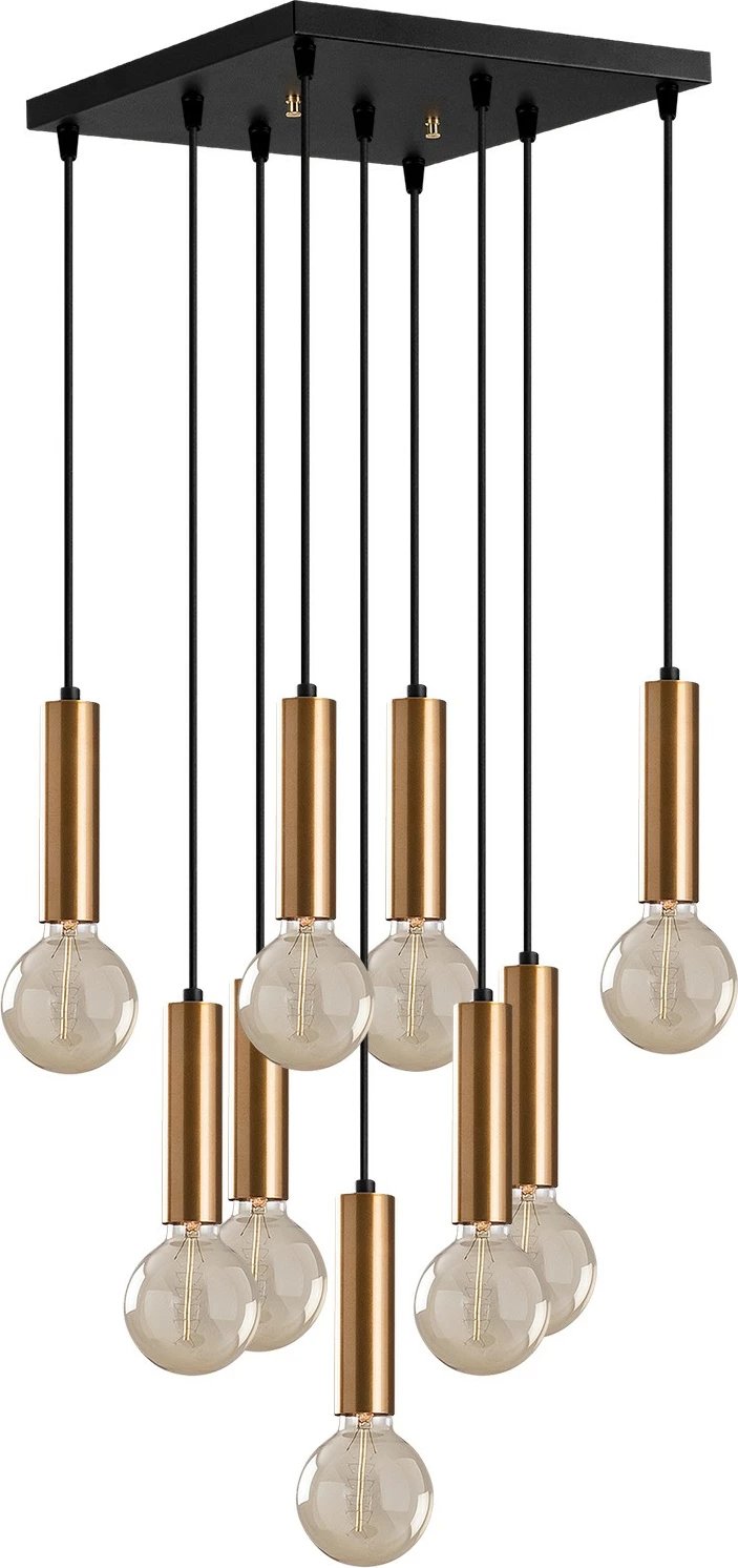 Kandil Opviq, Tempo - 6027, ngjyrë vintage, trup metalik, 50x50cm, lartësi e rregullueshme