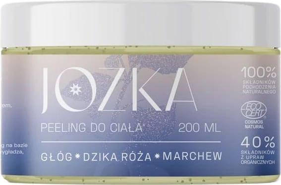 Peeling për trup Jozka Wild Rose Elderberry Carrot për femra 200ml