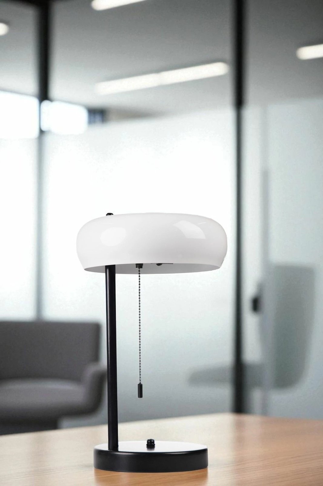 Llambë tavoline Opviq, 8896-5, e bardhë dhe e zezë