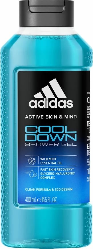 Xhel dushi për meshkuj Adidas Active Skin & Mind Cool Down 400ml