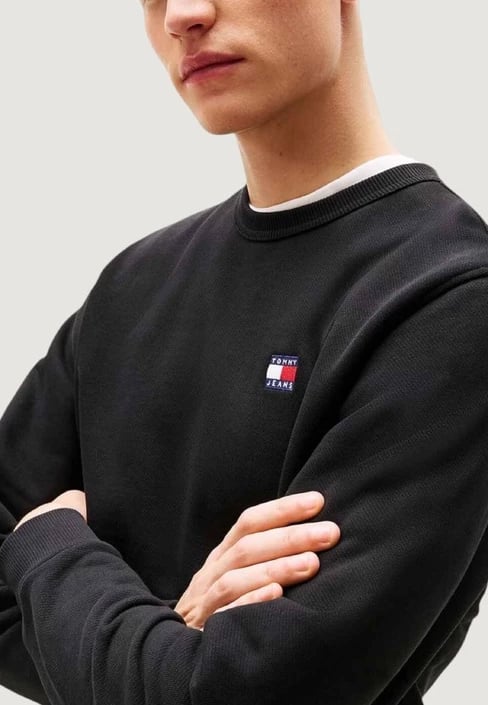 Duks për meshkuj Tommy Hilfiger Jeans, i zi
