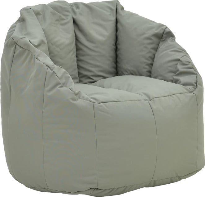 Puf Kerlon i papërshkueshëm nga uji, ngjyrë gri, D80x65cm