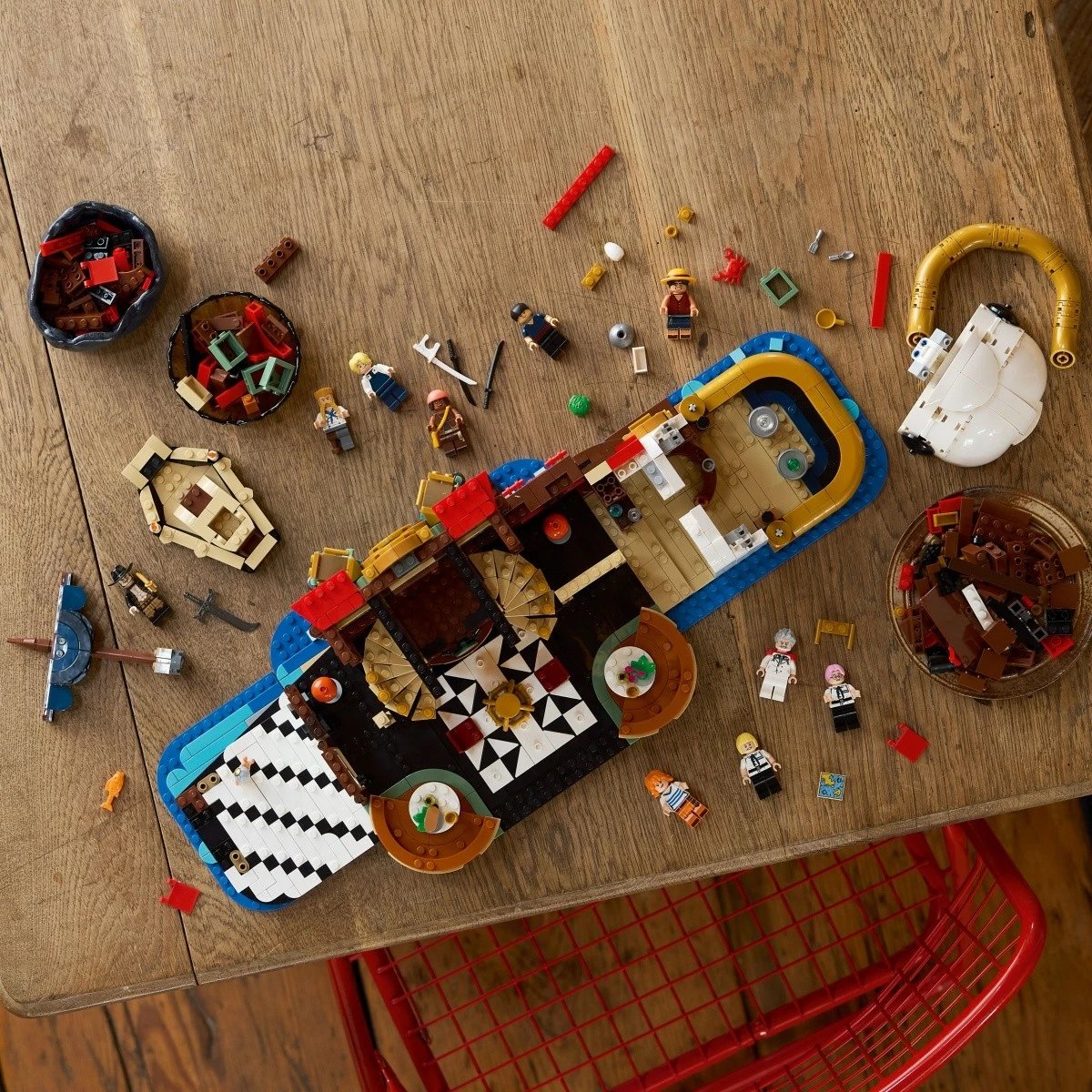 Set LEGO One Piece Floating Restaurant Baratie 75640, 3402 pjesë, për të rritur