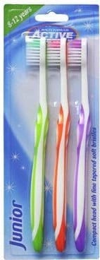 Furça dhëmbësh për fëmijë Active Oral Care Junior 8-12 vjeç, 3 copë