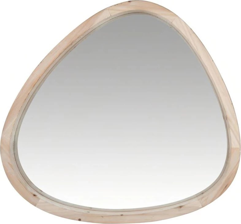 Pasqyrë natyrale Aenaos, kornizë druri, 70x75cm