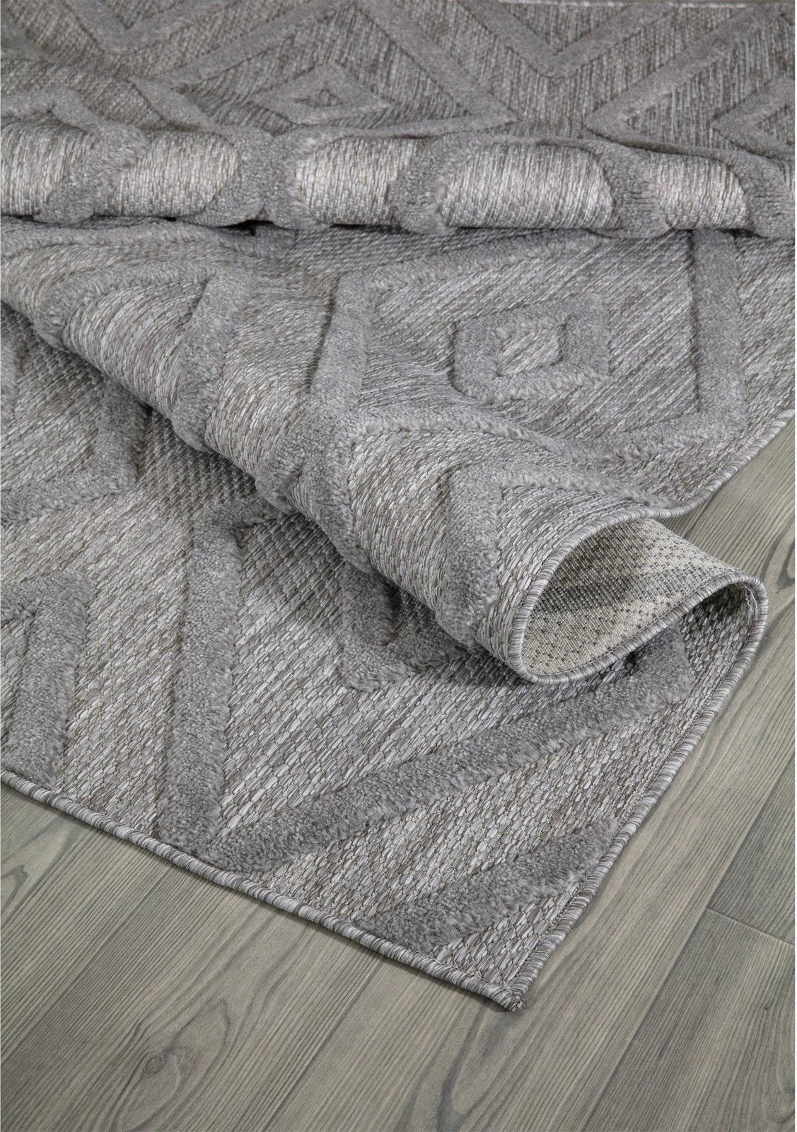 Qilim për korridor, ngjyrë gri, 80x150cm, Conceptum Hypnose 58594A