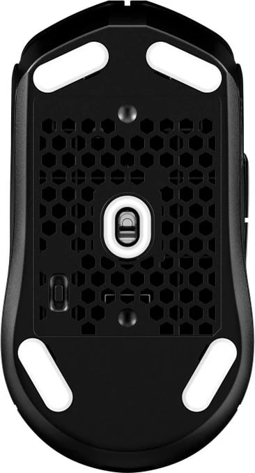 Maus, HyperX, Pulsefire Haste 2 Core Wireless 8R2E6AA, 12000 DPI, 2.4 GHz & Bluetooth, 6 butona, 69 g, AAA, e zezë