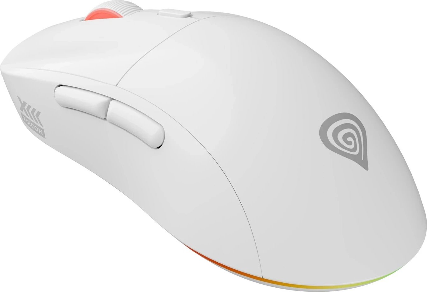 Maus GENESIS Zircon XIII, NMG-2090, wireless + USB Type-C, 26000 DPI, i bardhë