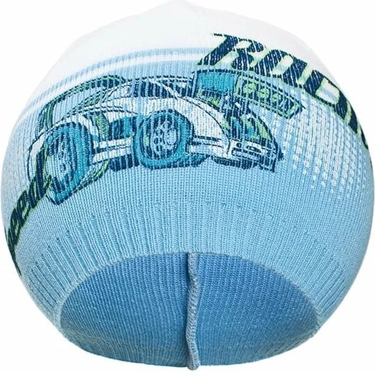 kapelë vjeshte bebe, New Baby Racing, 100% pambuk, madhësia 110 (4-5 vjet), për djem, blu e çelët