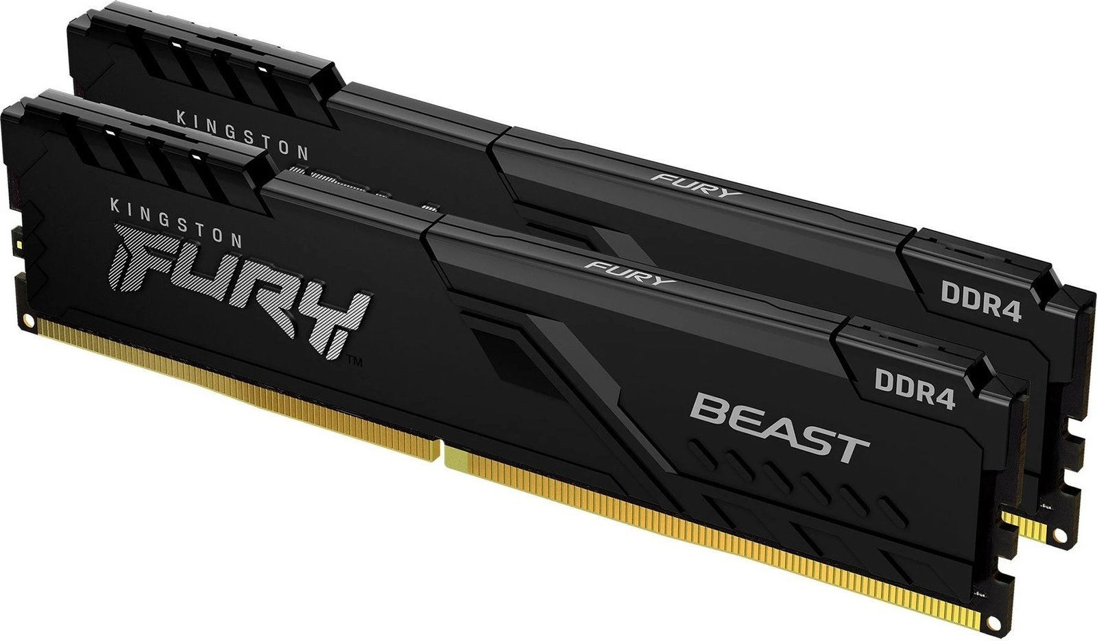 RAM Memorje Kingston FURY Beast 16GB 3600MT/s DDR4 CL17 DIMM (Kit of 2) e zezë