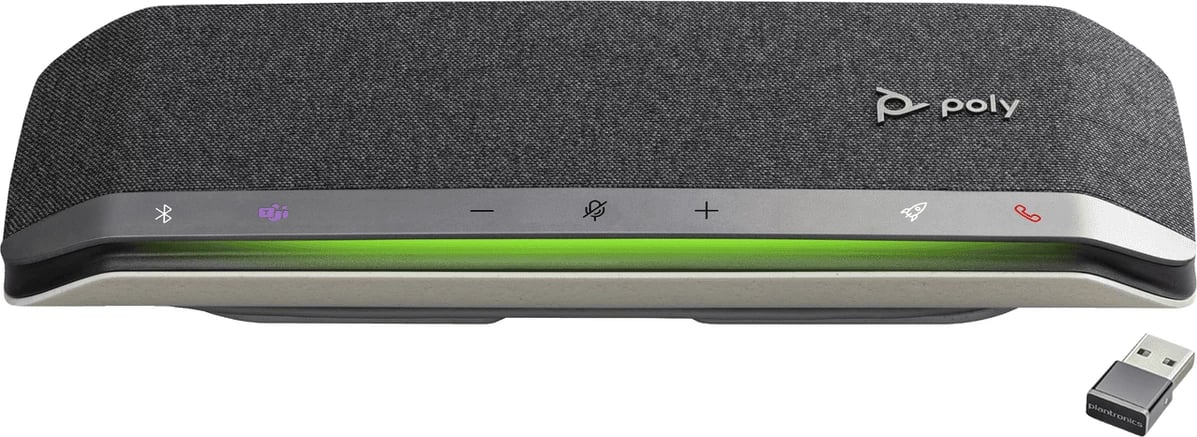 pajisje hands-free Poly Sync 40 MS 77P35AA, USB dhe Bluetooth, e zezë