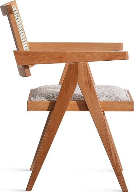 Tavolinë me karrige (4 copë), Skye Decor, Roma, ngjyrë natyrale