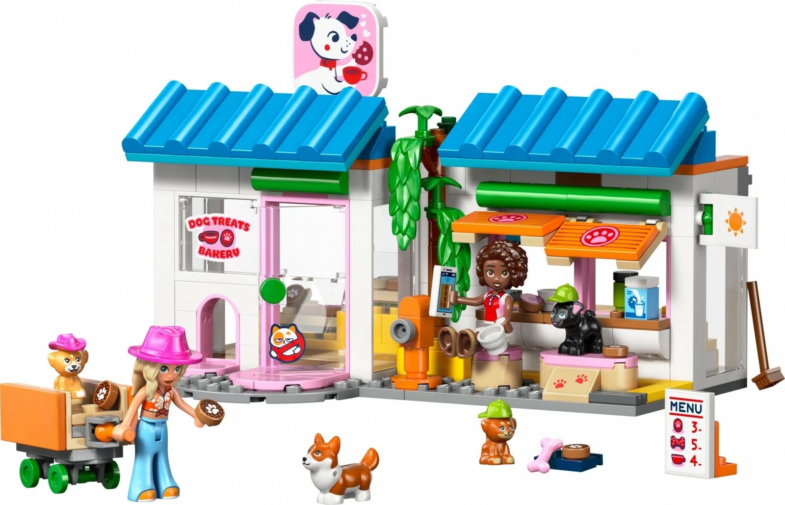 Set ndërtime LEGO Friends 42677 furre me ushqime për qen, 278 pjesë, 6+